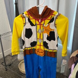 Disney Woody Kids Pajamas - Yellow, Blue, Brown